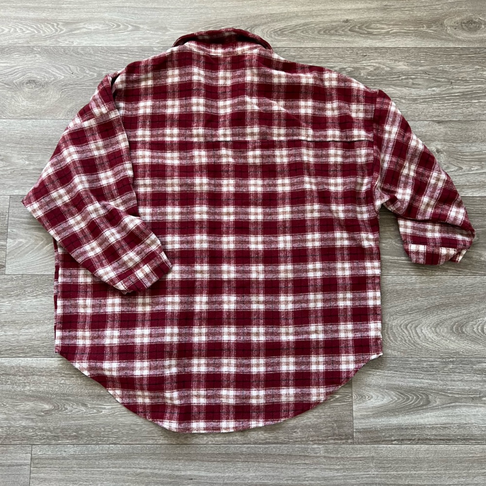 Oversized Plaid Shacket - Picture 2 of 4